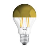 Lampa LED STAR CL A Filament szkło przezroczyste Mirror Gold 54 non-dim 7W 827 E27