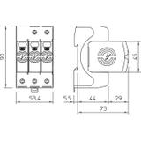 V50-3-280, Ogranicznik kombi V50