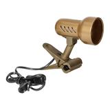 Kelly lampa biurkowa z klipsem 40W E14 stal + tworzywo złota DL-9/C ORNO