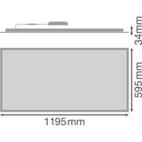 Oprawa PANEL COMPACT 1200x600 V 53W 840 U19