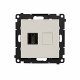Simon 55 Gniazdo HDMI kaszmirowy TGHDMI.01/142