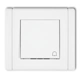 FLEXI Przycisk zwierny /dzwonek/ biały FWP-4 KARLIK