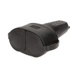 Bryzgoszczelne podwójne gniazdo gumowe IP44 16A 230V OR-AE-13117 ORNO