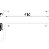 WDRL 1116/60, POKRYWA 600MM Z RYGL.WZMOC.DD