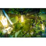 GIRLANDA OGRODOWA 7,5m,AC220-240V,50-60Hz,10XE27,2X1,5mm