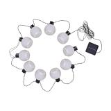Lampa solarna LED MULGA LED 3W BLACK WW