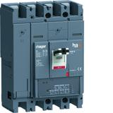 MCCB Wyłącznik mocy h3+ P630 LSI 4x400A 40kA HNW401JR HAGER