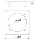 DUG 250-3 R4SL Pokrywa montażowa do wyż.obc.