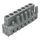 MCS-MIDI Classic gniazdo 7-bieg. szare raster 5 mm