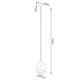 Sollux Lampa wisząca ceramiczna MINT SL.1251