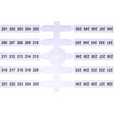 Oznacznik elastyczny (4 x 50 szt.) EO3 201-250 003901780 ETI