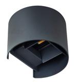 REKA LED EL 7W-O-GR Oprawa elewacyjna REKA LED EL 7W-O-GR max 380lm barwa biała IP54 kolor grafitowy