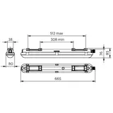 Oprawa hermetyczna Coreline WT120C G2 12,8W 2000lm IP65 4000K barwa neutralna LED20S/ 840 PSU 60cm 5 9,11402E+11 PHILIPS