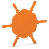 płytka z 6 pinami kodującymi pomarańczowa