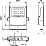 Naświetlacz LED Coreline BVP111 31W 4437lm IP66 4000K barwa neutralna LED51-4S/740 S 5 lat gw. PHILI