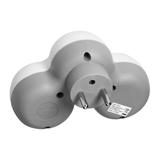 Rozgałęźnik 3x2P+Z biało-szary OR-AE-13239 ORNO