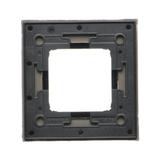 Simon 54 NATURE WMDZ-0110xS-098 Ramka 1-krotna Nature-Beton, CZARNY CHARAKTER, IP20/IP44. (IP44-nale DRN1/98 KONTAKT