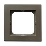 SONATA Ramka pojedyncza - kolor czekoladowy metalik