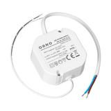 Zasilacz LED, dopuszkowy, 12V, 12W, IP67, plastikowa obudowa
