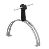 AN-14P/OG/C-N Uchwyt gąsior.rozsuw.Z-zatrz. H=7cm /OG/ czarny