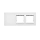 Simon 54 Touch Panel dotykowy S54 Touch 3 moduły 1 pole dotykowe + 2 otwory na osprzęty S54 biała perła DSTR3100/70 KONTAKT