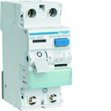 RCCB Wyłącznik różnicowoprądowy 1P+N 63A 30mA Typ A QuickConnect CDS263D HAGER