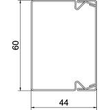 KANAŁY METAL.LKM 40X60 FS