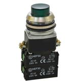 Przycisk NEF30-WL2X2Y/24V/W3 zielony