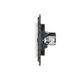 Simon 24 Gniazdo komputerowe pojedyncze RJ45 kat. 5e biały N51.01/11