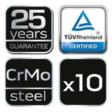 Wykrętaki do zerwanych śrub z wiertłami pilotującymi, zestaw 10 szt.