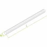 PGM8/2 Pręt gwintowany