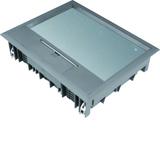 tehalit.VE-EE Pokrywa uchylna VE09 200x253 wykładzina 12mm stal szary PA VE09127011 HAGER