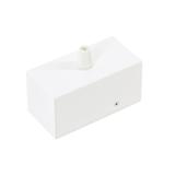 ROZETA SUFITOWA QUALIS 100x50x50 mm BIAŁA