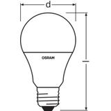 Lampa LED STAR+ CL A RGBWFR 60 dimmable via remote control 9,7W 827 E27
