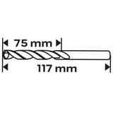 Wiertło do metalu HSS-Co, 8.5 mm