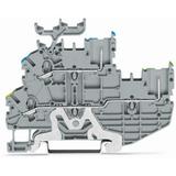 dwupiętrowa złączka 1-przewodowa/1-pinow