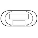 CELIANE - PLAKIETKA DO SWITCHA 6XRJ45 BIAŁA, Legrand