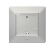 VALENA LIFE WITH NETATMO - ŁĄCZNIK BEZPRZEWODOWY DZIEŃ/NOC ALUMINIUM, Legrand