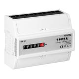 3-fazowy analogowy wskaźnik zużycia energii elektrycznej, 100A, 7 modułów, DIN TH-35mm