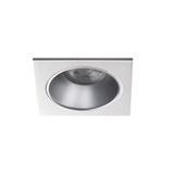GLOZO DSL SR/W Oczko sufitowe GLOZO DSL SR/W kwadratowy stop aluminium kolor srebrny / biały 1XGx5,3 36213 KANLUX