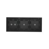 Simon 54 Touch Panel dotykowy S54 Touch 3 moduły 1 pole dotykowe + 1 pole dotykowe + 2 pola dotykowe poziome zastygła lawa DSTR3112/73 KONTAKT