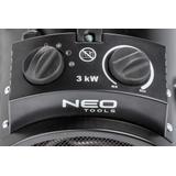 Nagrzewnica elektryczna 3kW przemysł, regulacja ustawienia, IPX4