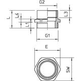165 ADA M50-PG42, Adapter MOS.NIKL.