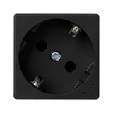 Simon Connect Gniazdo K45 schuko 16A/230V wskaźnik zasilania szary grafit KL01/14 KONTAKT