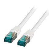 Patchcord RJ45 S/FTP kat. 6A LSZH biały 20m MK6001.20W