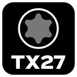 Końcówki wkrętakowe TX27x25mm 2szt, GRAPHITE 57H975 GTX 57-975 GTX Poland