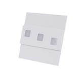 Oprawa schodowa LED Vika, biała, 1,2W, 3100K