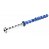 FF1 Kołek ramowy poliamidowy 10x240 mm z kołnierzem wkręt ocynk galwaniczny /25szt./