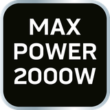 Termowentylator farelka grzejnik elektryczny 2000W dmuchawa ogrzewacz NEO TOOLS GTX 90-116 GTX Poland