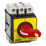 Tył obudowy awaryjnego wyłącznika TeSys VARIO 25A